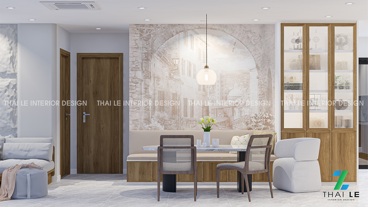 Thiết kế nội thất căn hộ The Antonia Q7 - 106m2